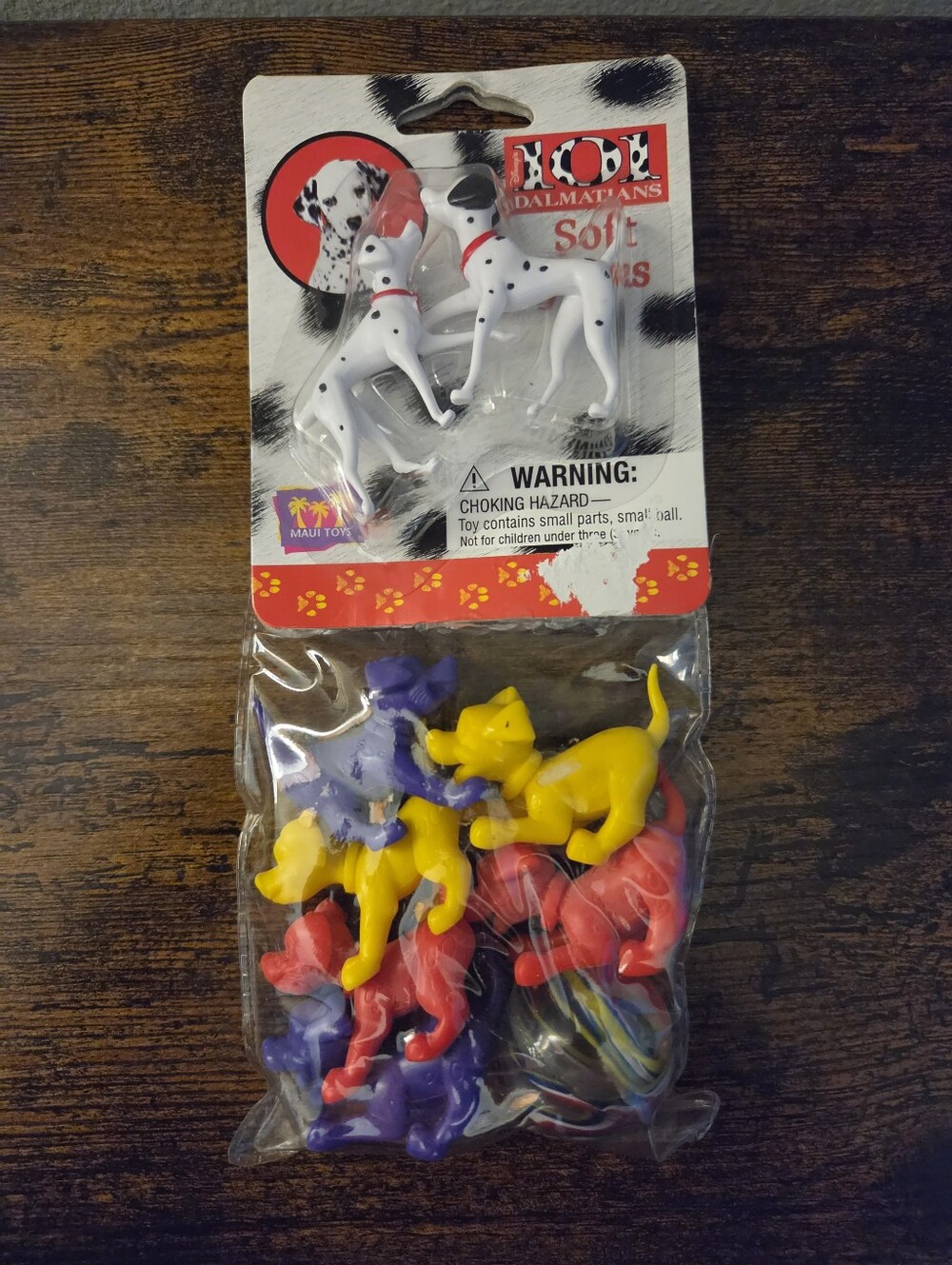Vintage 1996 Rare 101 Dalmations Soft Jacks Game